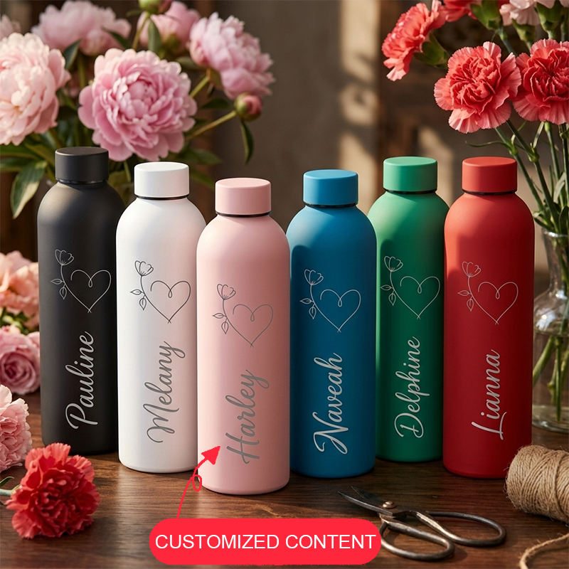 Sports Equipment And Names - Customized Drink Cups with Name and