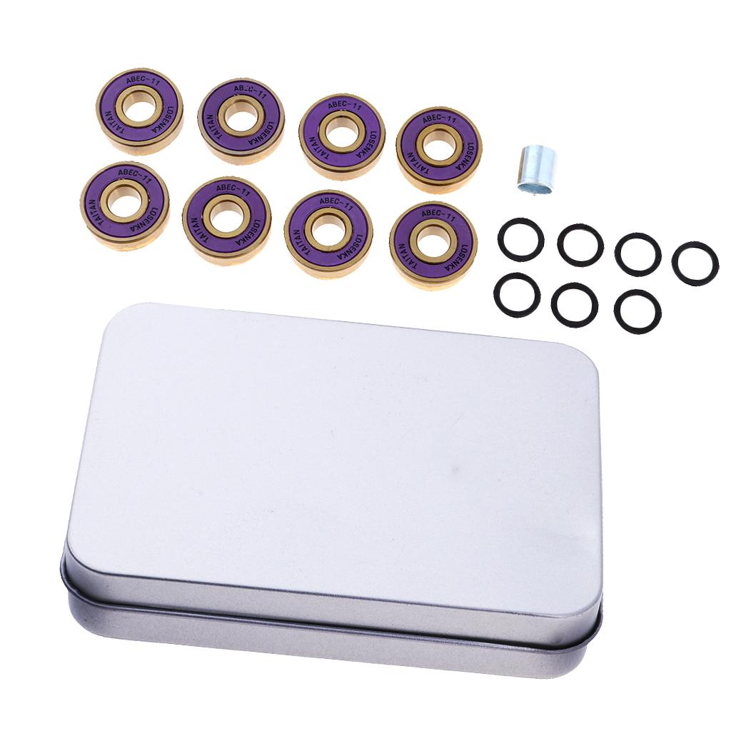 Roller Skate Inline - High Strength Titanium Skate Board Bearings