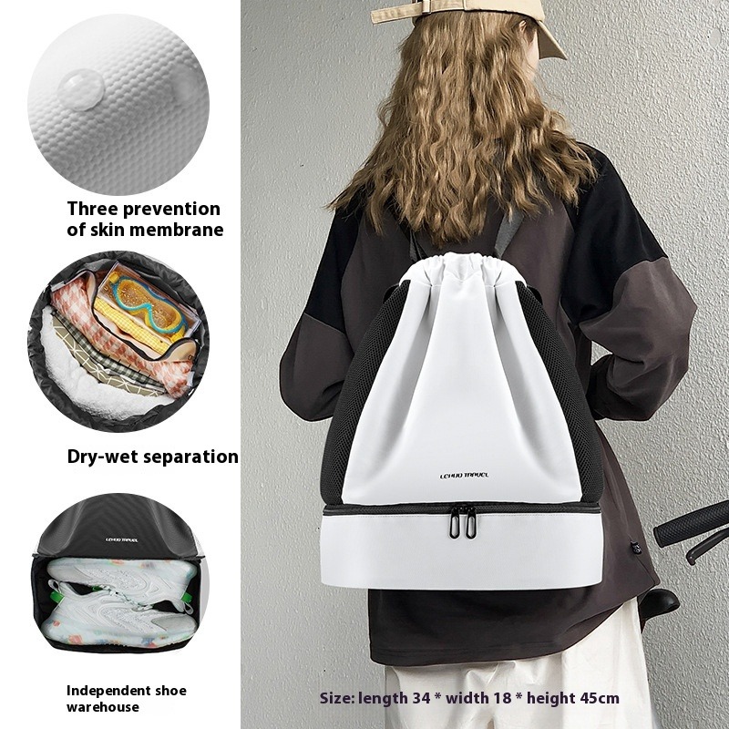 Sports Equipment Gym - Waterproof Gym Backpack Sports Dry Wet