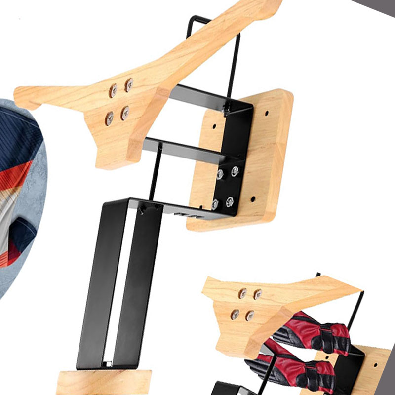 Wood Motorcycle Helmet Holder  - Sports Equipment Gym review and price