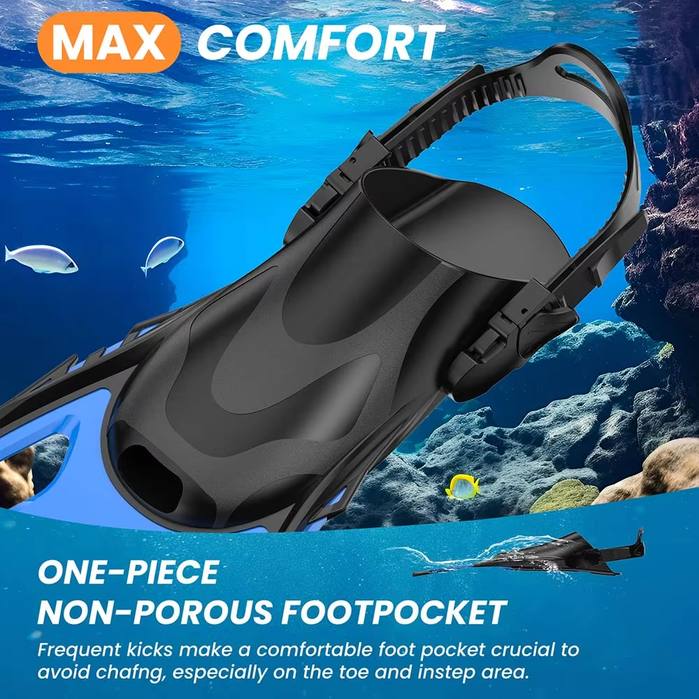 Swim Flippers Snorkel Fins Sho - Swim Fin Short Blade review and price