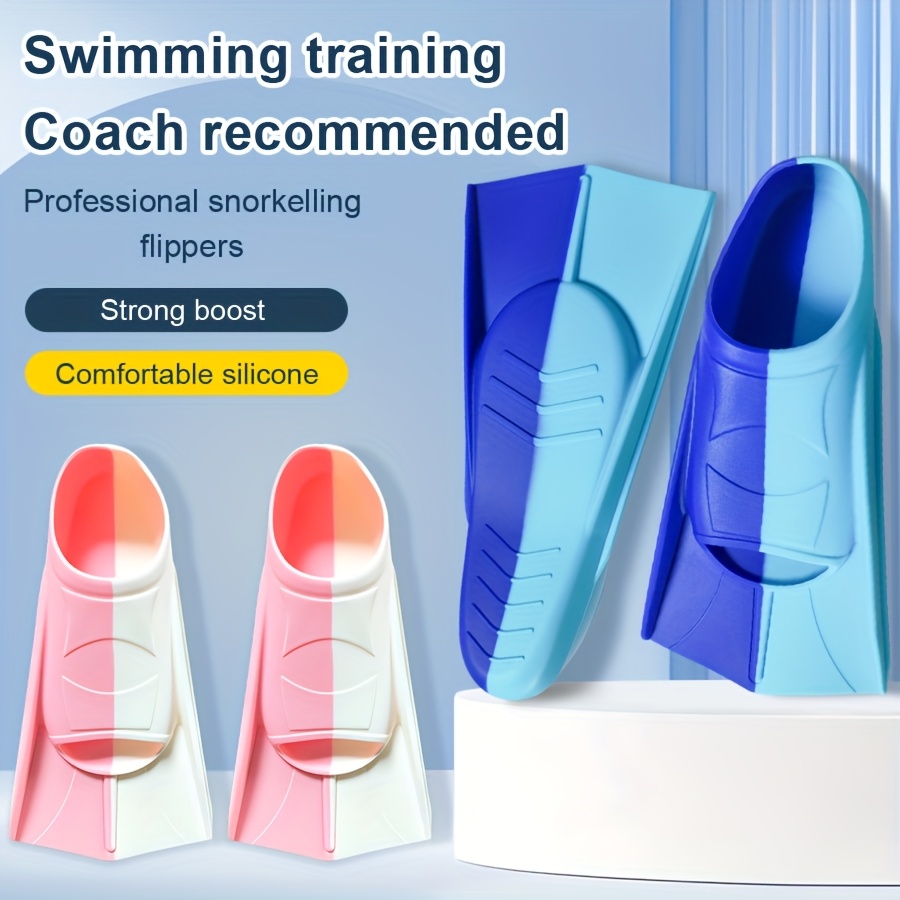 Silicone Swimming Fins Full Fo - Swim Fin Short Blade review and price