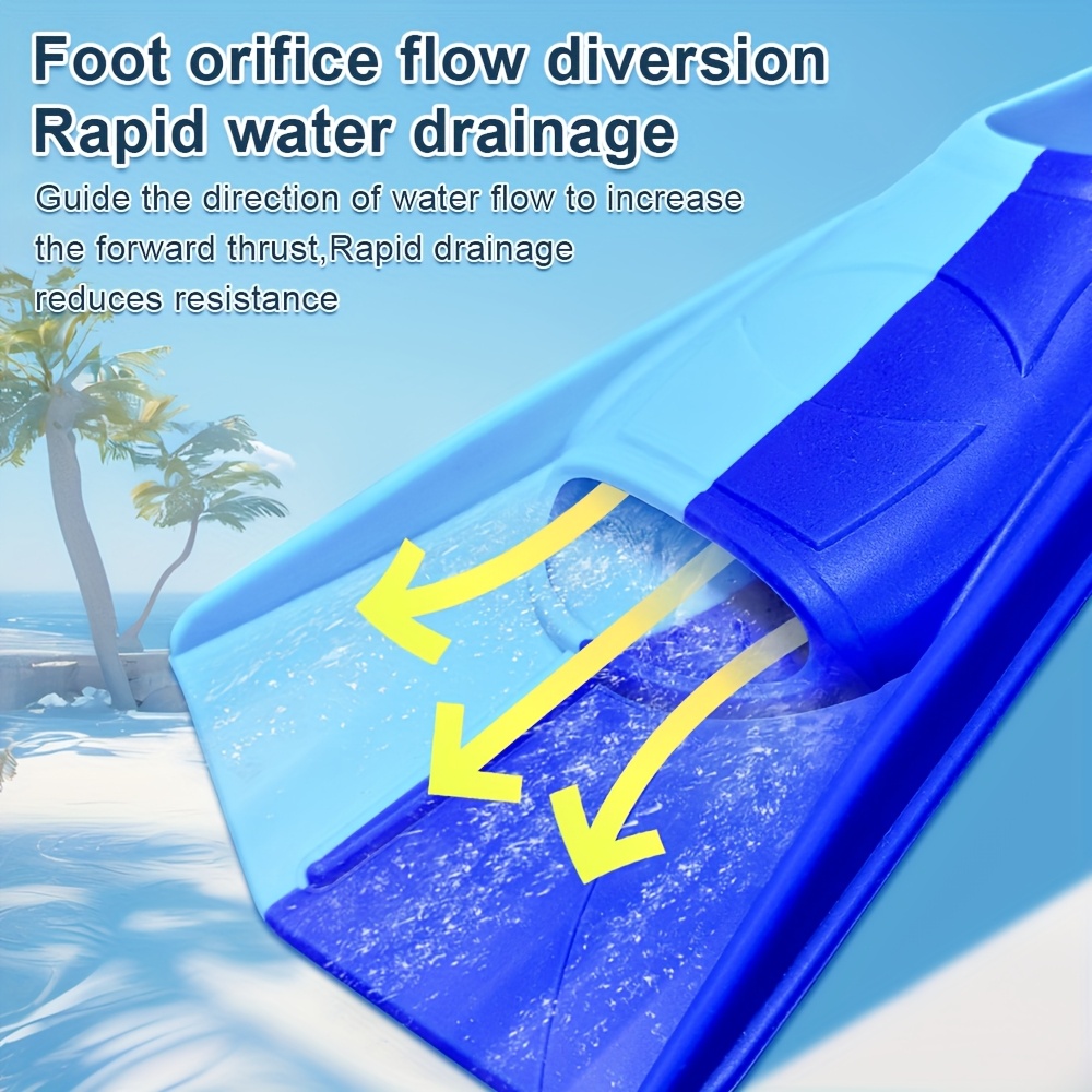 Silicone Swimming Fins Full Fo - Swim Fin Short Blade review and price