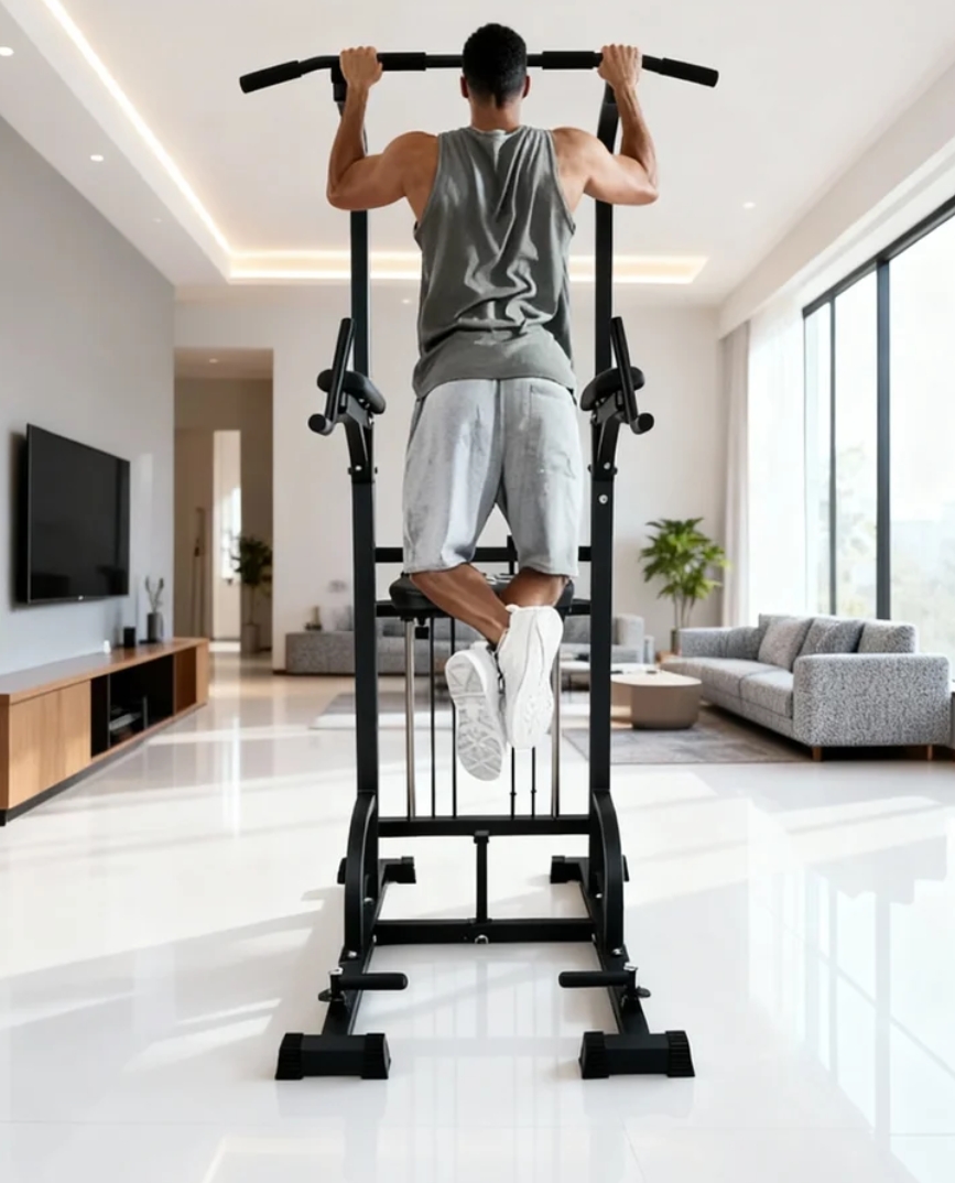 Power Tower Pull-Up Dip Statio - Sports Equipment Gym review and price