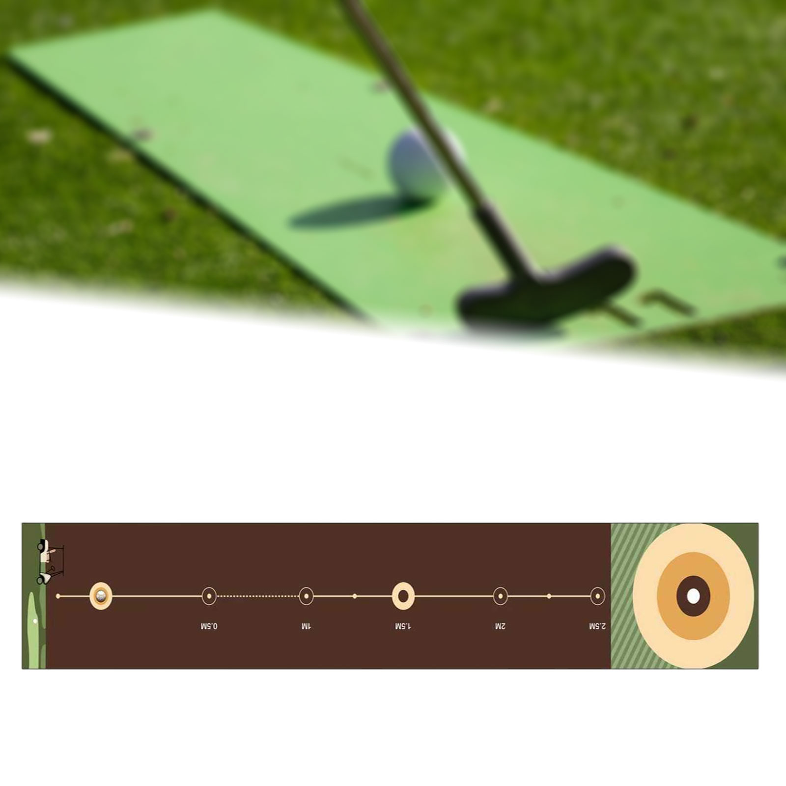 Golf Putting Mat Gift Golf Tra - Sports Equipment Poster review and price