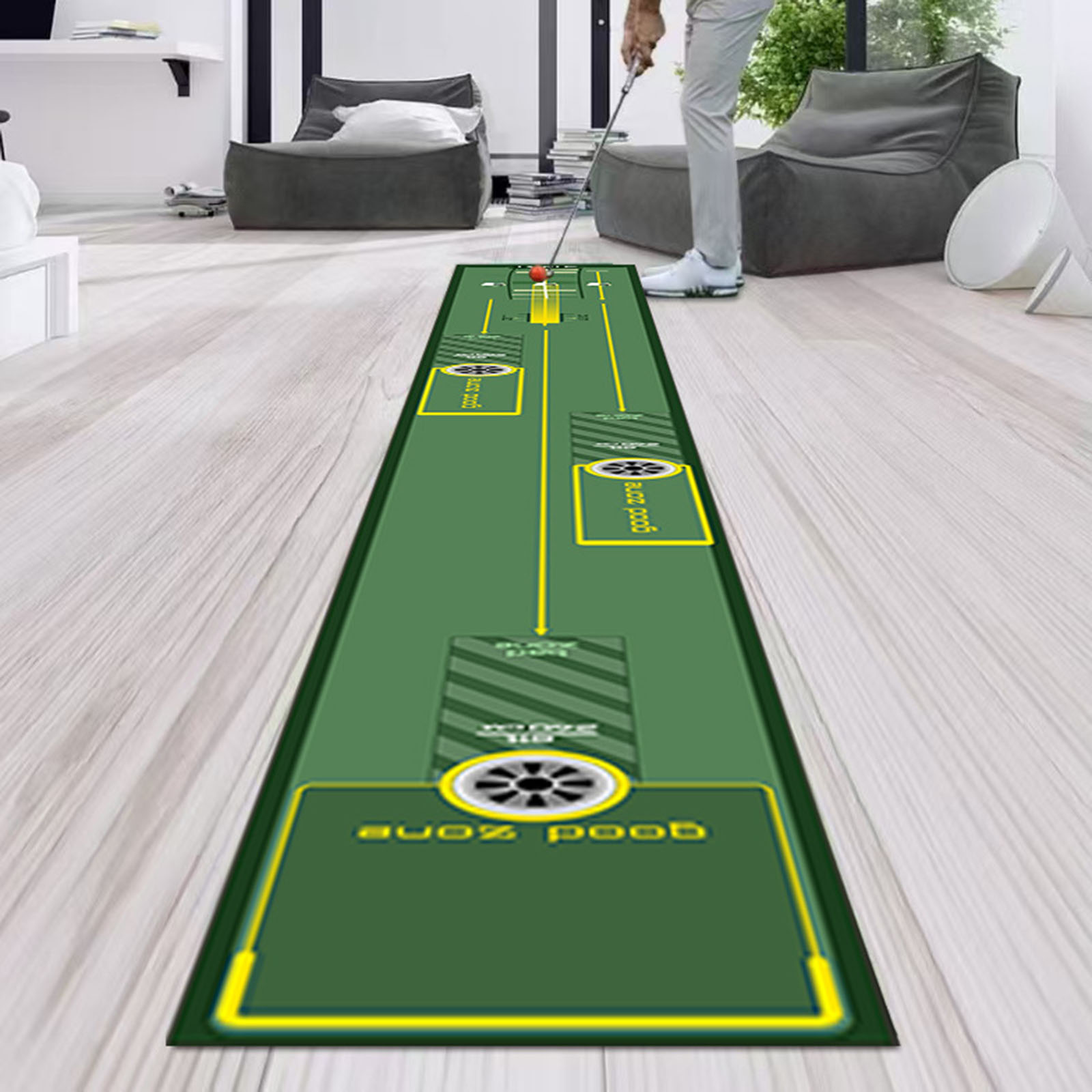 Golf Putting Mat Gift Golf Tra - Sports Equipment Poster review and price