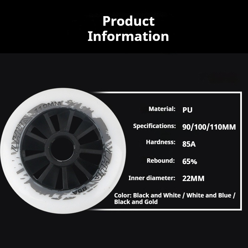 Inline Speed Skate Wheels 90/1 - Roller Skate Inline review and price
