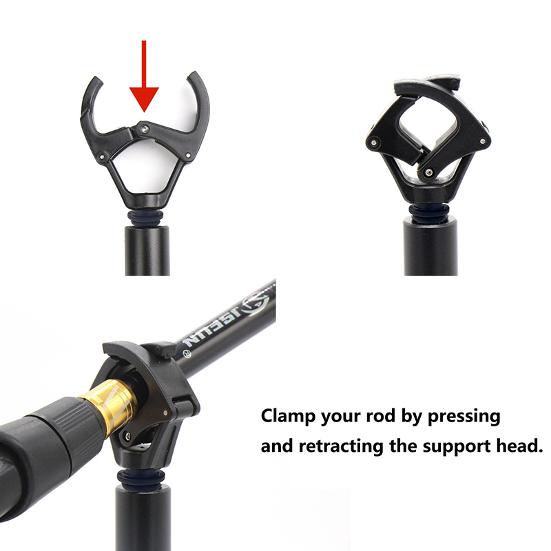 JSFUN Fishing Rod Rest Head Se - Lacrosse Stick Head review and price