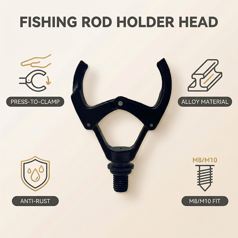 JSFUN Fishing Rod Rest Head Se - Lacrosse Stick Head review and price