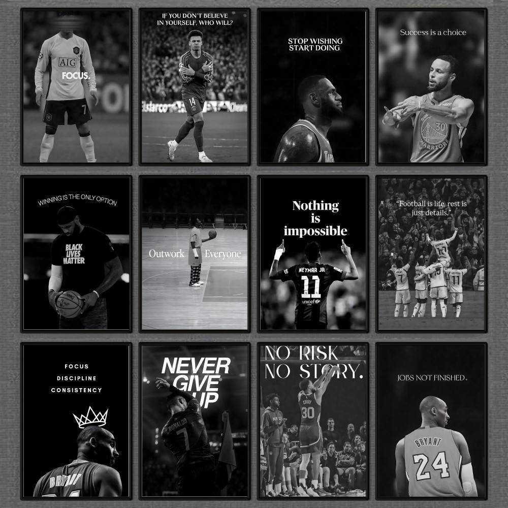 Athlete Inspirational Quotatio - Sports Equipment Poster review and price
