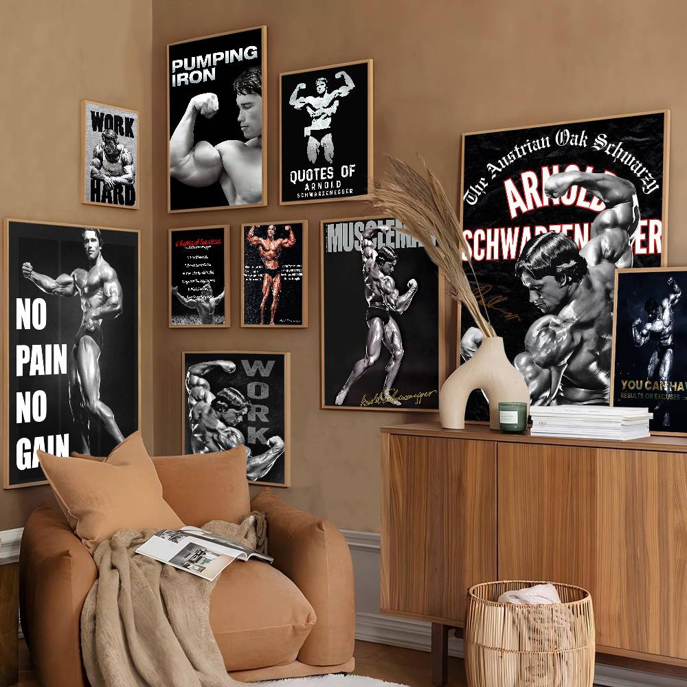 Arnold Schwarzenegger Bodybuil - Sports Equipment Poster review and price