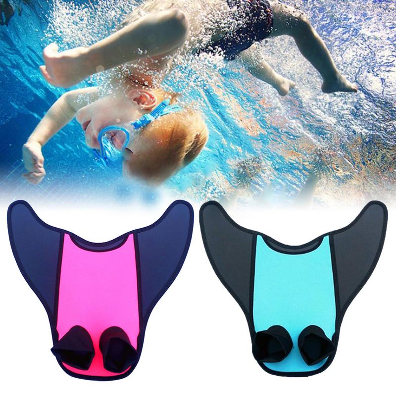 Swimming Training Double-foot  - Swim Fin Short Blade review and price