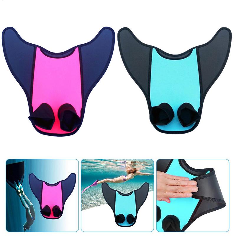 Swimming Training Double-foot  - Swim Fin Short Blade review and price