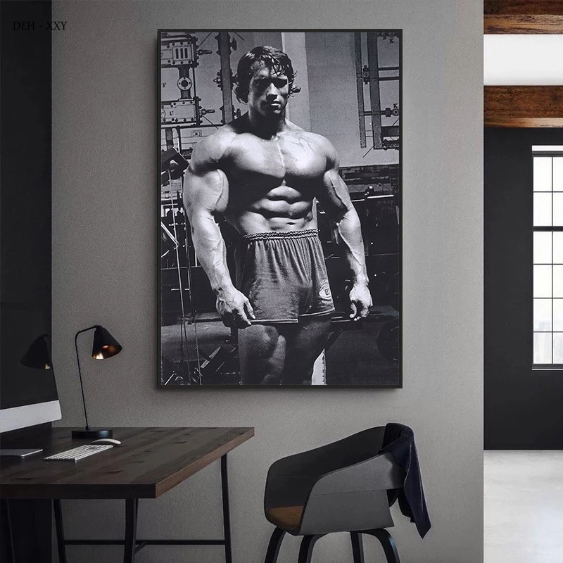 Arnold Schwarzenegger Fitness  - Sports Equipment Poster review and price