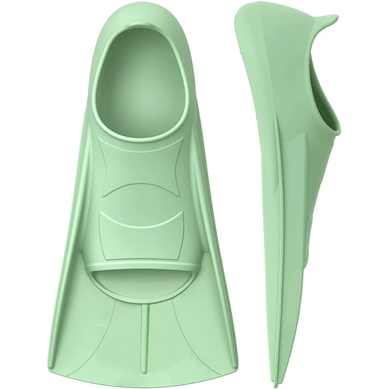 Solid Color Short Silicone Fro - Swim Fin Short Blade review and price