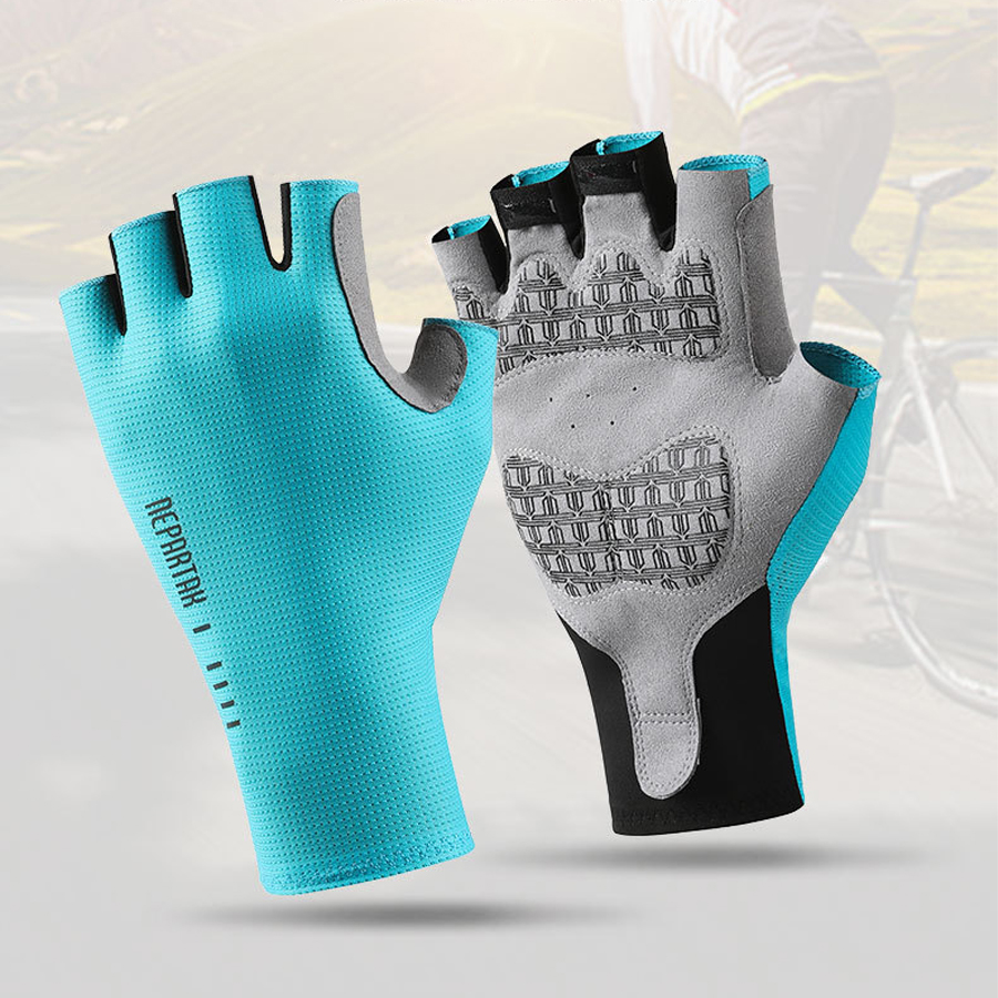 New Team cycling Gloves Half F - Sports Equipment And Names review and price