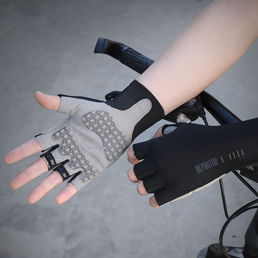 New Team cycling Gloves Half F - Sports Equipment And Names review and price