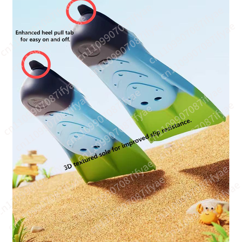 Non-slip full foot design adul - Swim Fin Short Blade review and price