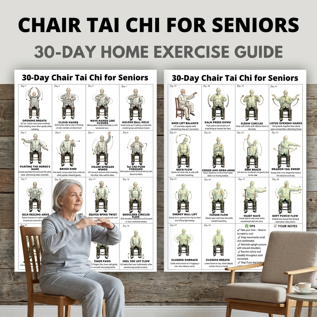 Tai Chi Exercise Plan Poster f - Sports Equipment Poster review and price