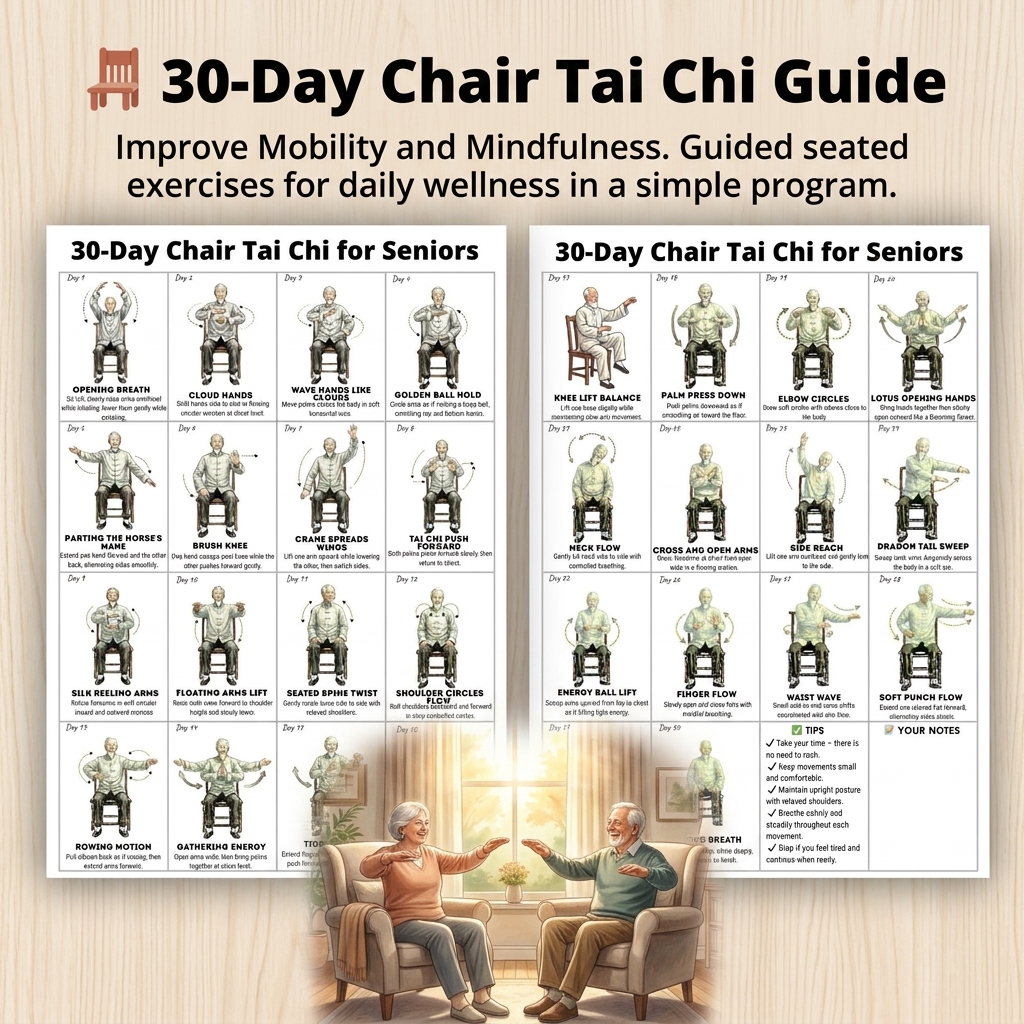 Tai Chi Exercise Plan Poster f - Sports Equipment Poster review and price
