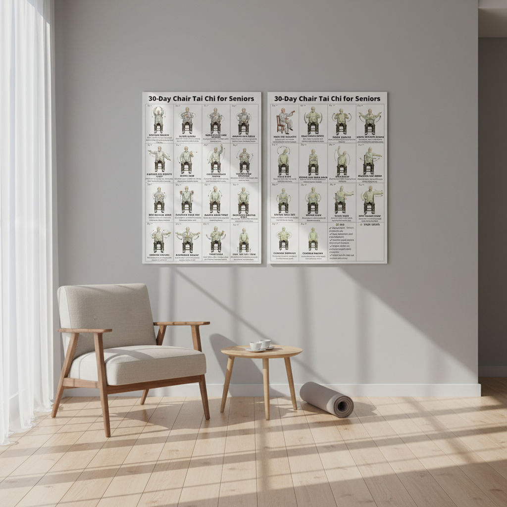 Tai Chi Exercise Plan Poster f - Sports Equipment Poster review and price