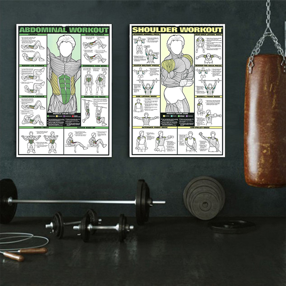 Workout Fitness Activities Van - Sports Equipment Poster review and price