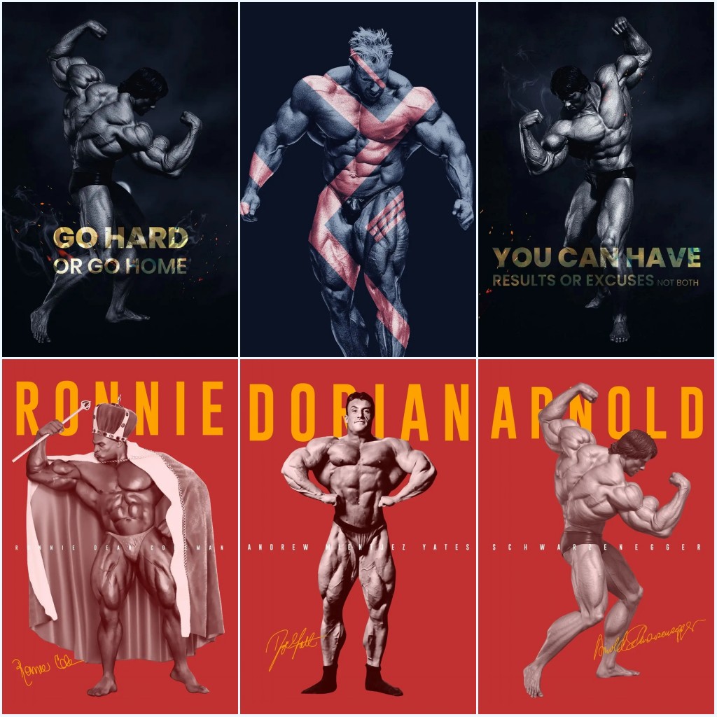 Arnold Schwarzenegger Bodybuil - Sports Equipment Poster review and price